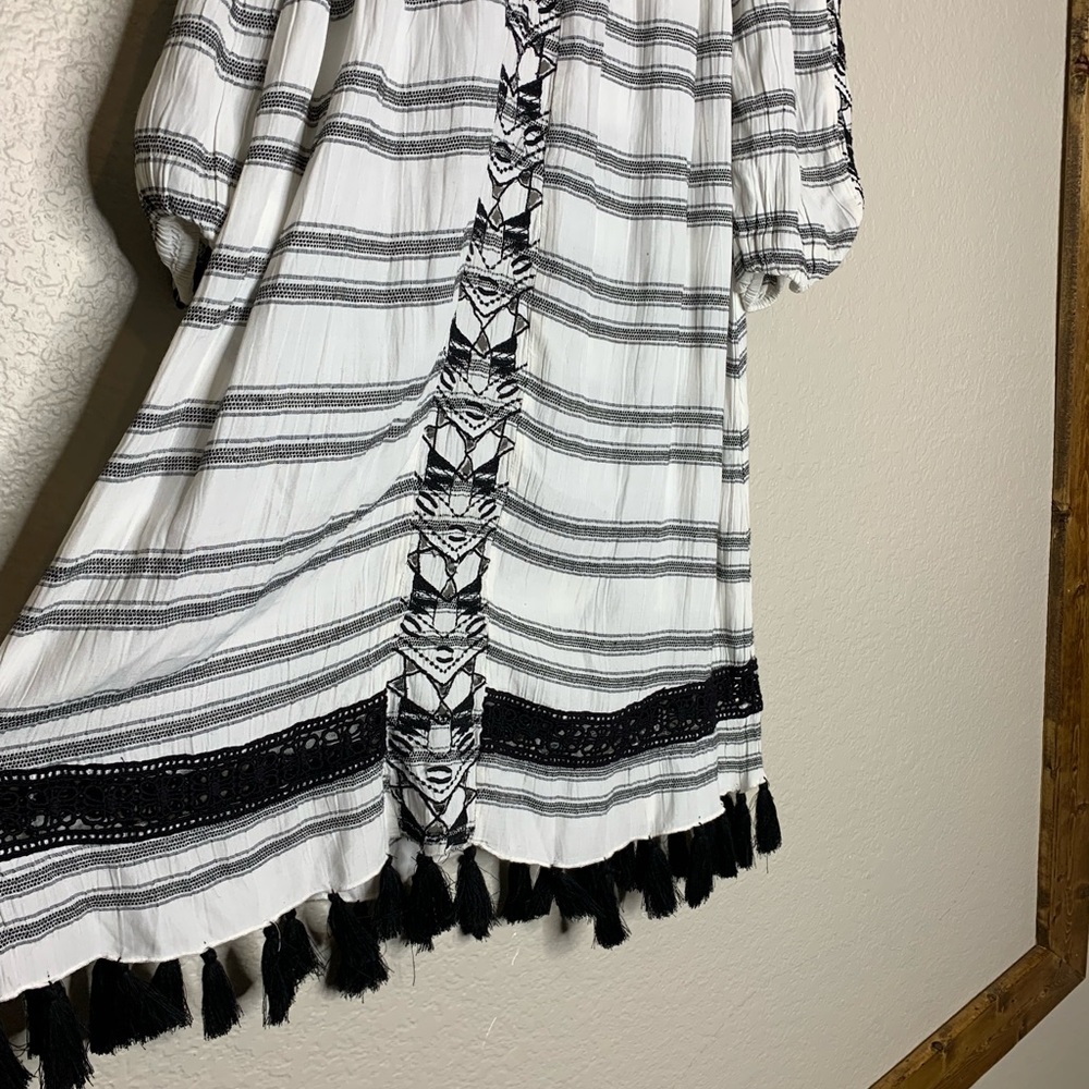 muche et muchette woven tassel dress coverup - Picture 4 of 8